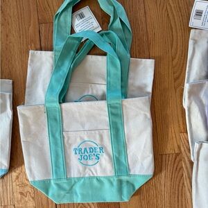 Trader Joe’s mini GREEN tote bag